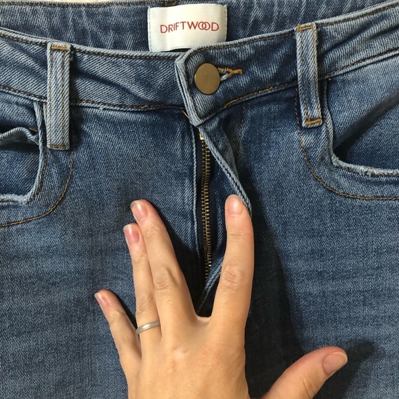 DRIFTWOOD Sundance Martha Flare & Wide Leg Denim Jeans - Size 28/32 - Picture 3 of 9